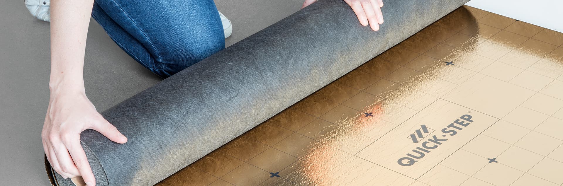 Podložky pro laminátové podlahy Quick-Step